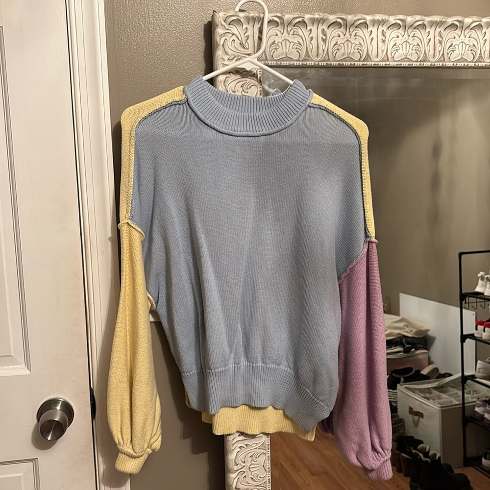 Pastel sweater